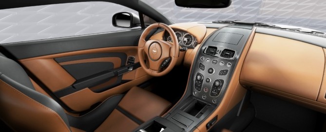 Aston Martin Vantage V12 Zagato Heritage Twins interior