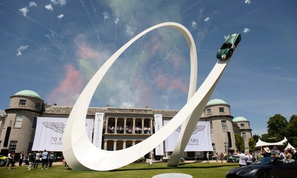 Aston Martin display 2019 Goodwood Festival of Speed