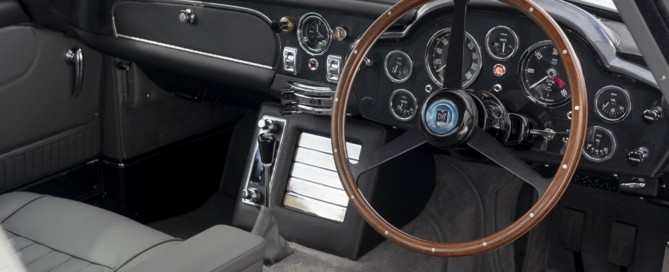 James Bond Aston Martin DB5 interior