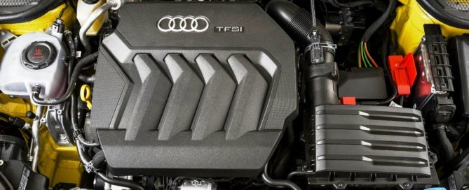 Audi A1 35 TFSI Advanced engine