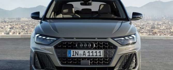 New Audi A1 front