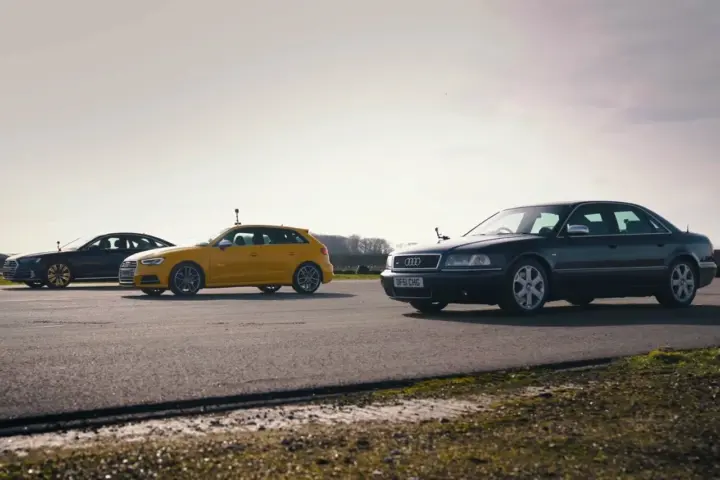Audi Drag Race [video]