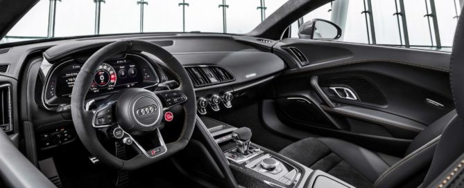 Audi R8 V10 Decennium interior