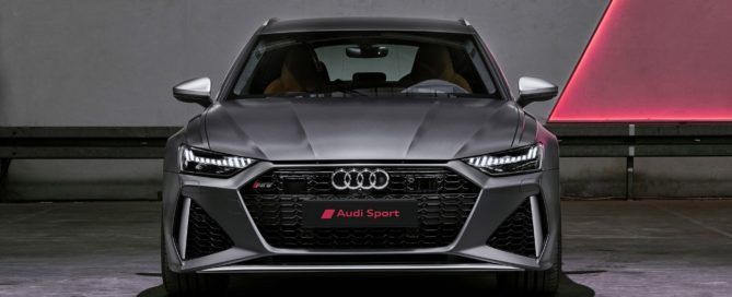 Audi RS6 Avant front