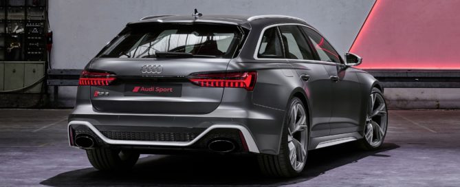 Audi RS6 Avant rear