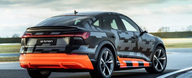 Audi e-tron S Sportback rear 1
