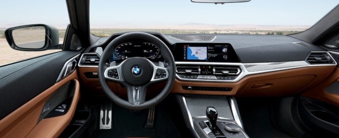 BMW 4 Series Coupe unveiled interior