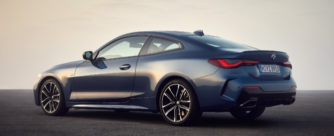 BMW 4 Series Coupe unveiled rear