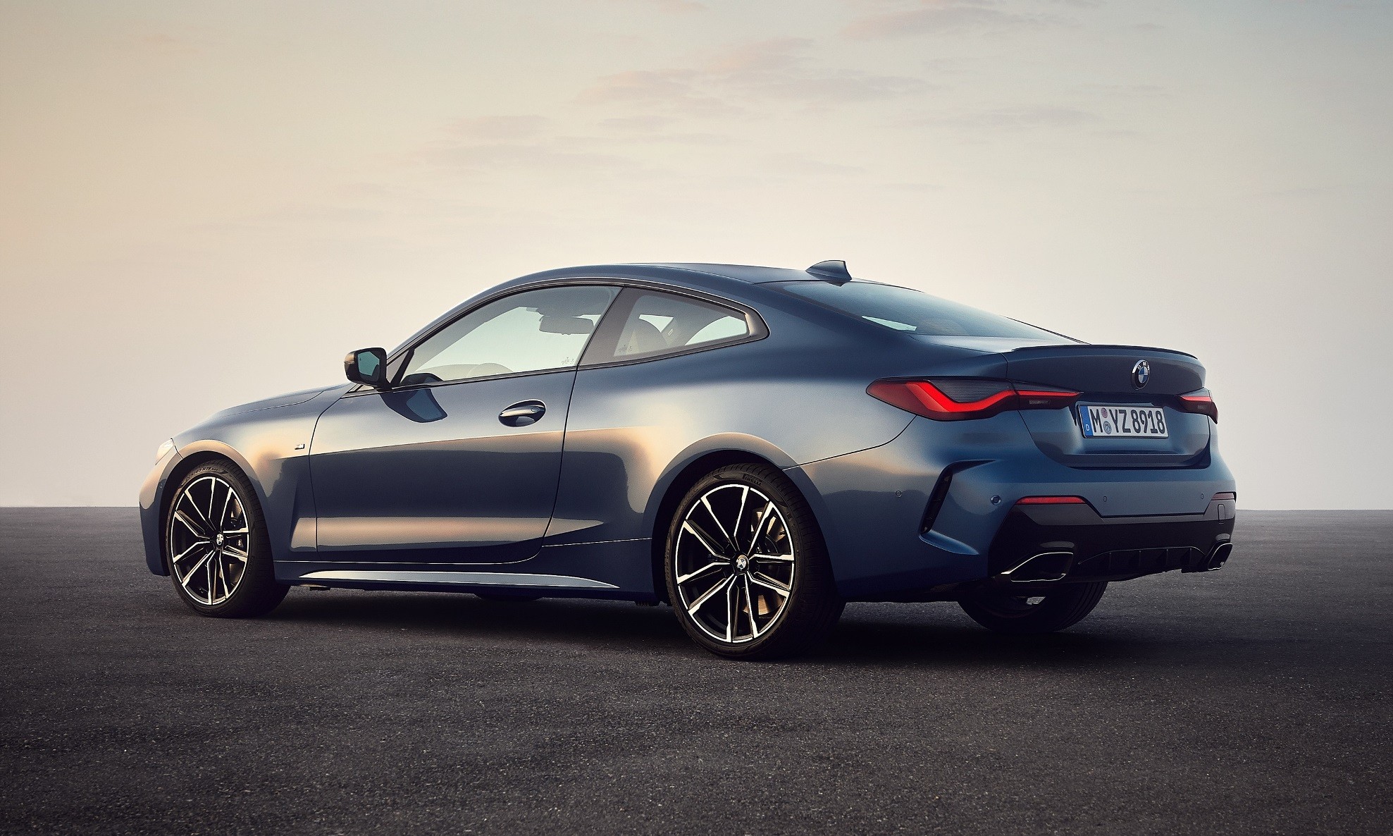 BMW 4 Series Coupe unveiled rear