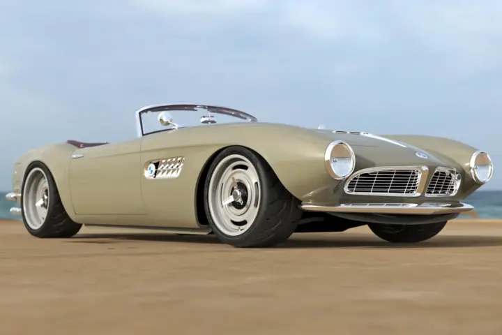 BMW 507 Restomod by Abimelec Design