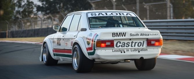 BMW 530 MLE Racecar rear