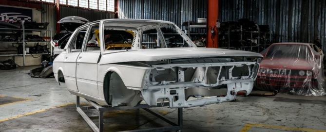 BMW 530 MLE Restoration in progress