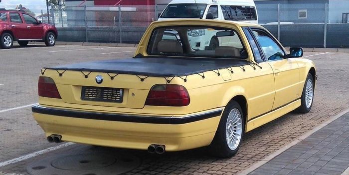 BMW bakkies is a highlights gallery of mostly homemade pick-ups