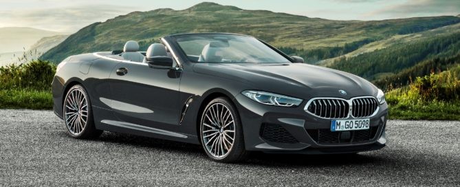 BMW 8 Series Convertible front