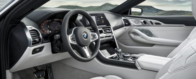 BMW 8 Series Convertible interior