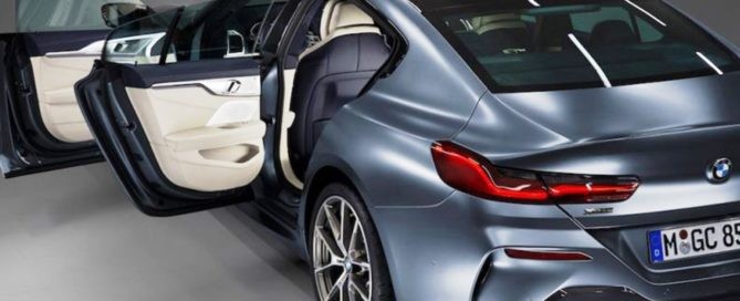 BMW 8 Series Gran Coupe Images Leaked rear