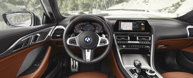 BMW 8 Series interior
