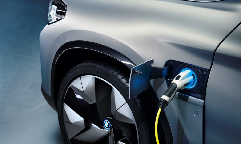BMW Concept iX3 charging port