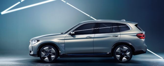 BMW Concept iX3 profile