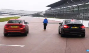 BMW M-car battle [video]