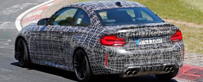 BMW M2 CS spotted rear 1