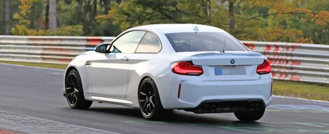 BMW M2 CSL rear