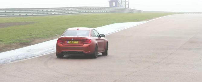 BMW M2 Competition sideways