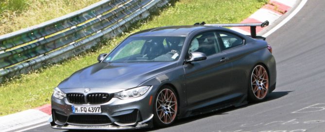 BMW M4 GTS spotted testing