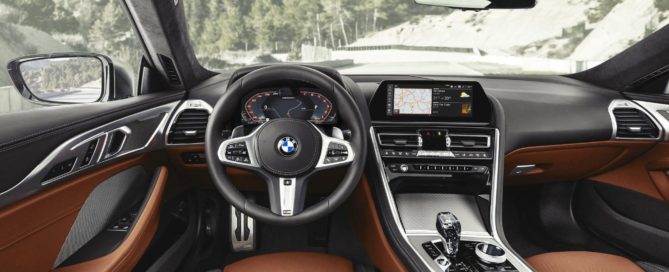 BMW M850i xDrive interior