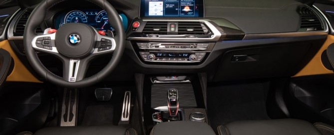 BMW X3M Competition interior