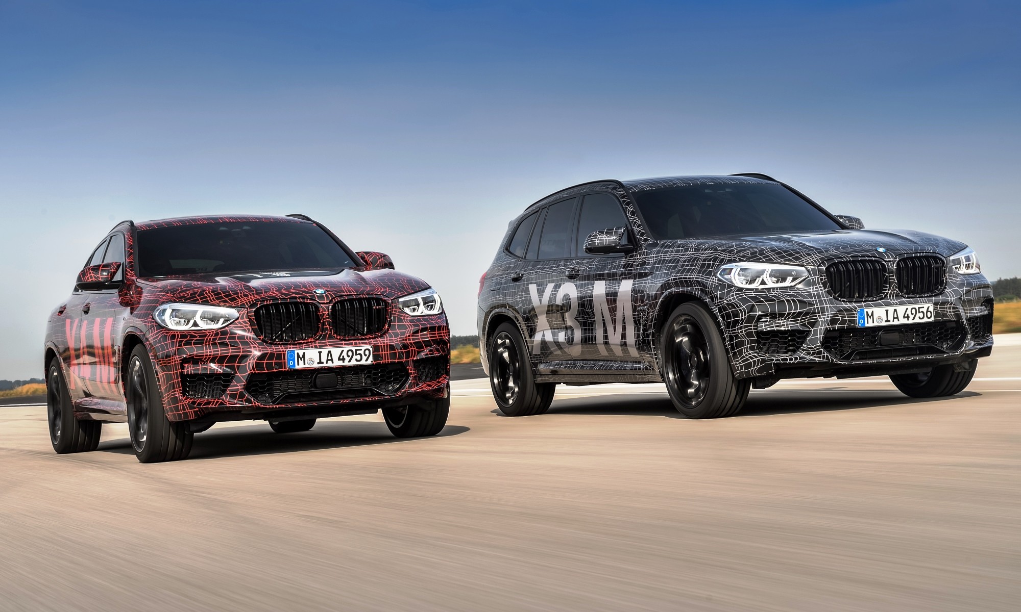 BMW X3M and BMW X4M