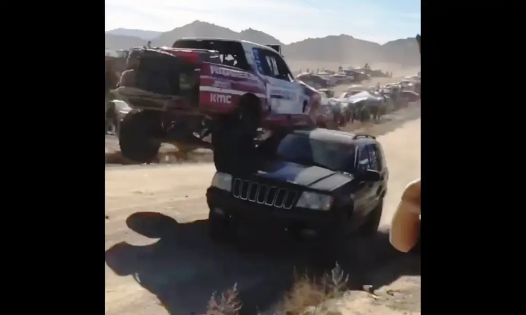 Rossi Experiences Baja 1000 Near Miss