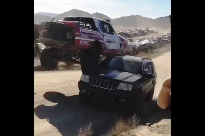 Rossi Experiences Baja 1000 Near Miss