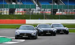 AMG Drivers Try to Beat the Boss [video]