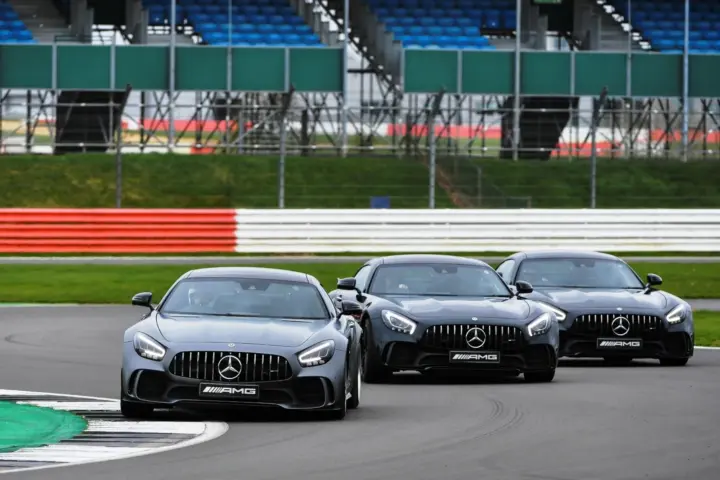 AMG Drivers Try to Beat the Boss [video]