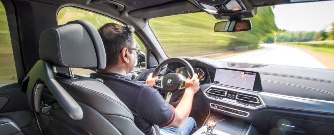 Behind the wheel of the new BMW X5