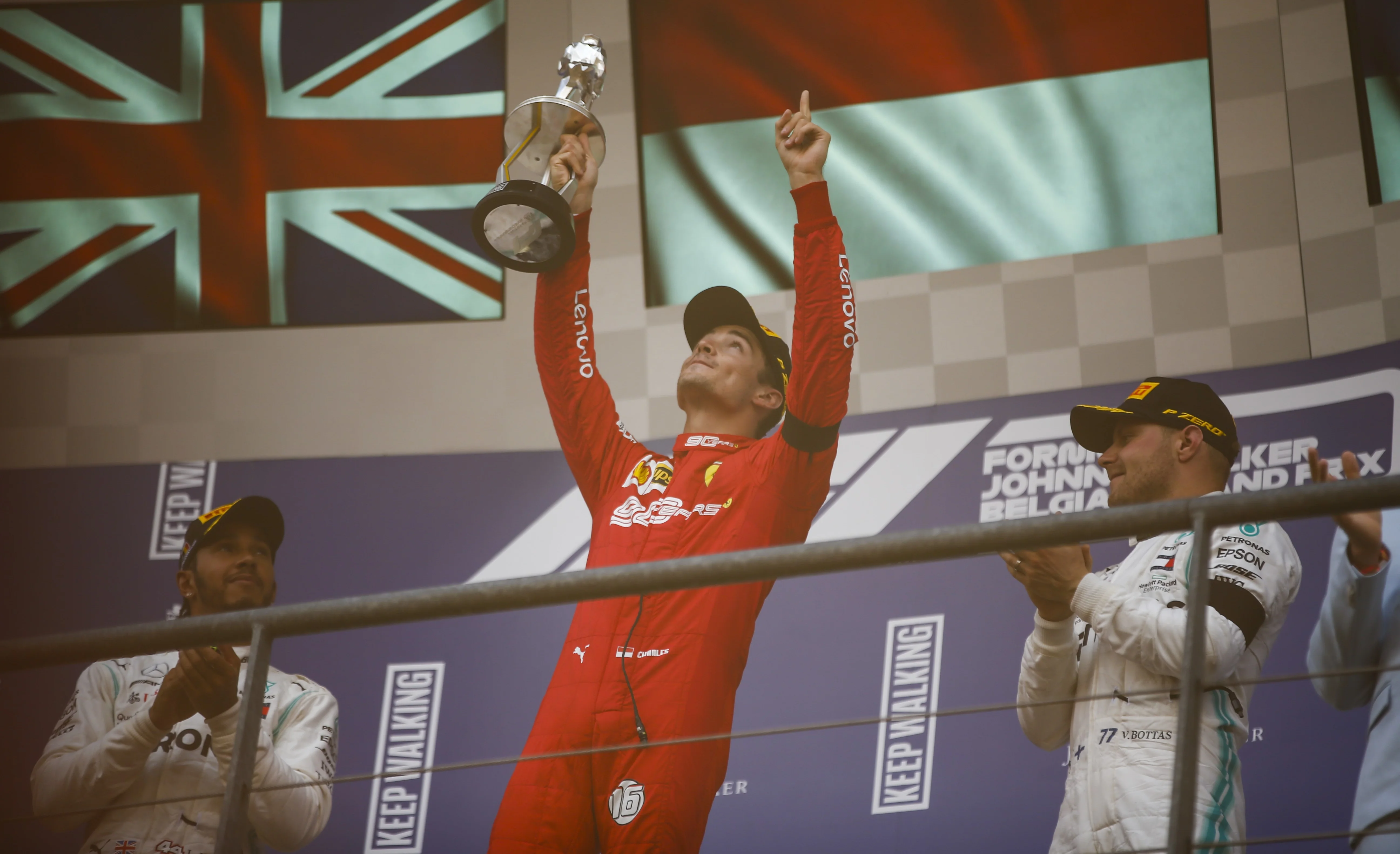 Charles Leclerc put in a flawless performance throughout the weekend of the Belgian Grand Prix.
