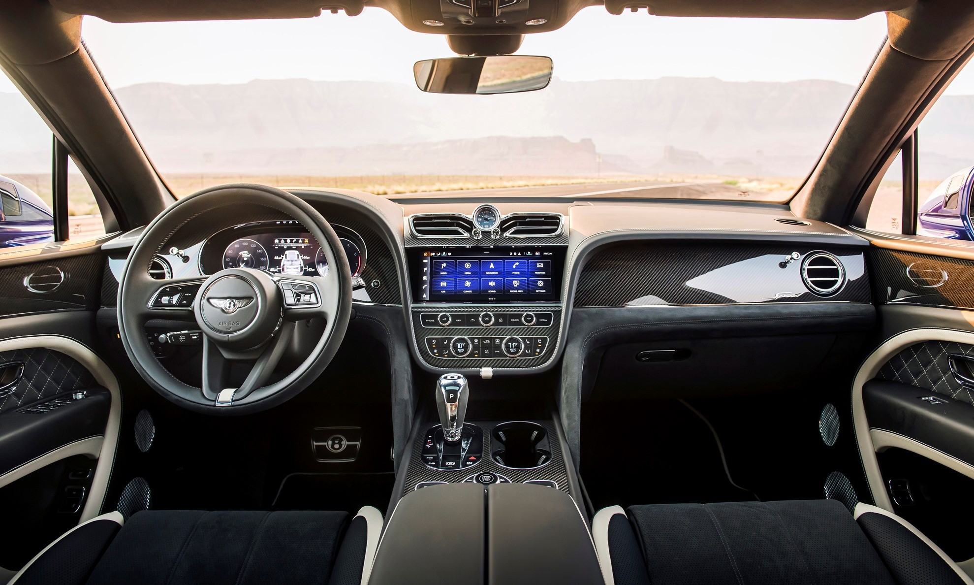 Bentley Bentayga Speed interior