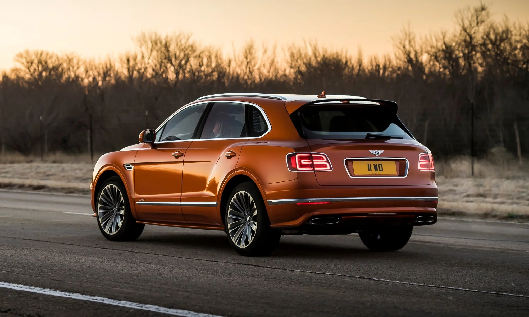 Bentley Bentayga Speed rear