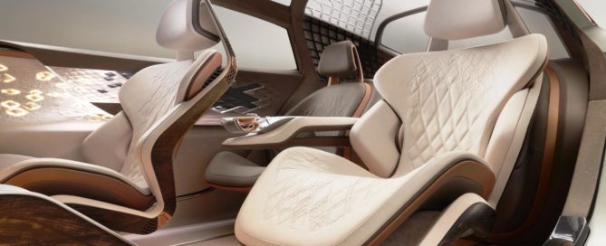 Bentley EXP 100 GT cabin
