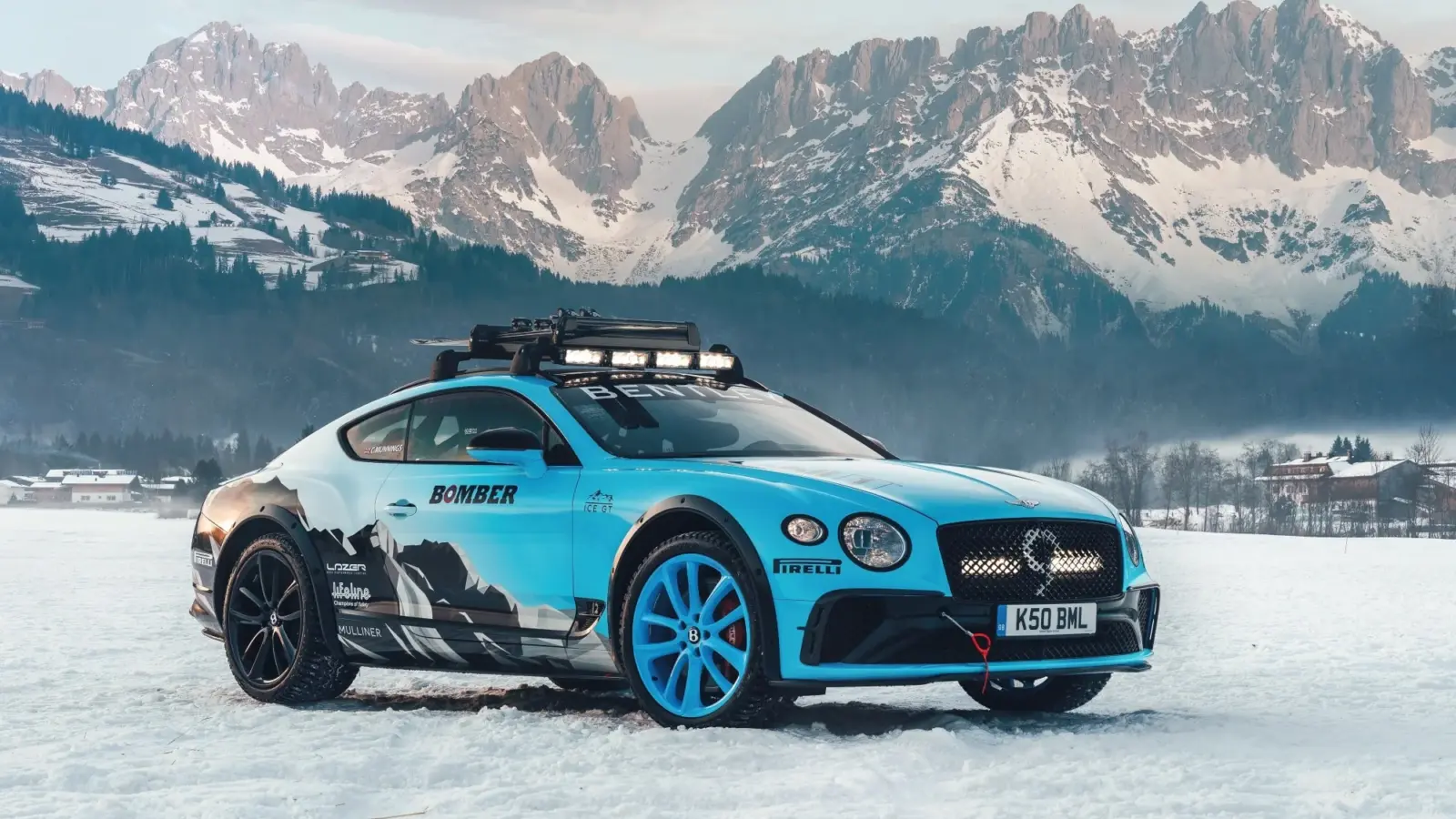 Bentley Ice Race Continental GT [w/video]