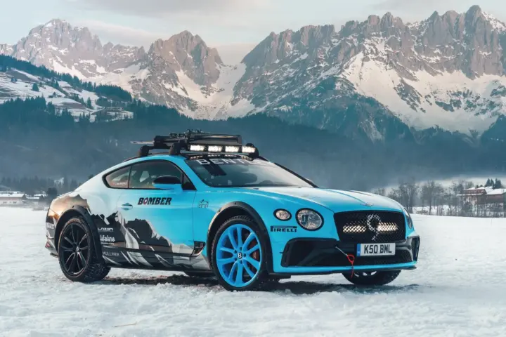 Bentley Ice Race Continental GT [w/video]