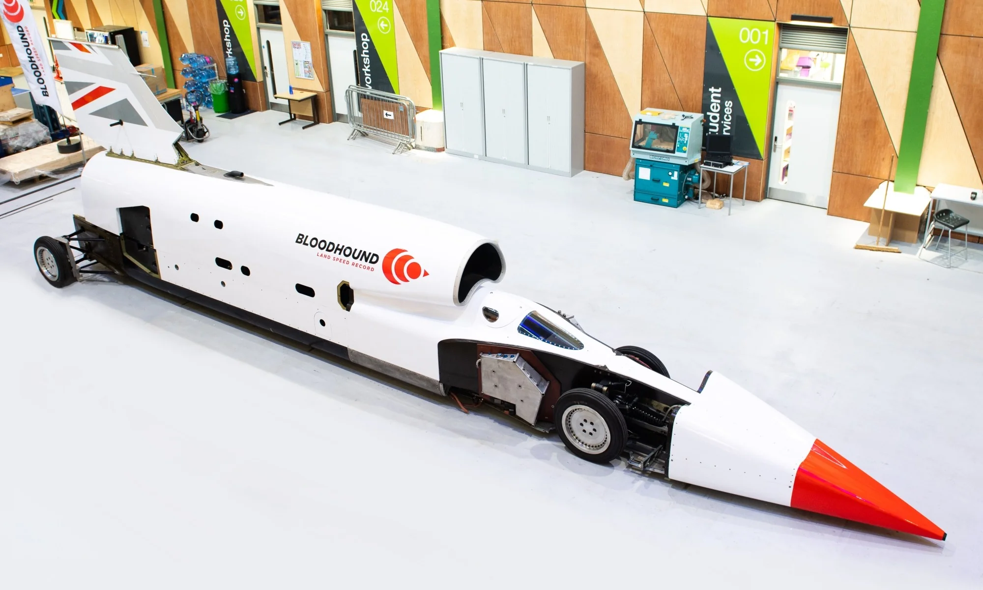 Bloodhound LSR Testing in SA 1