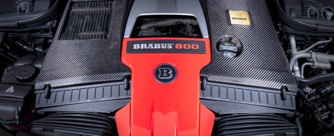 Brabus 800 GT63 S engine