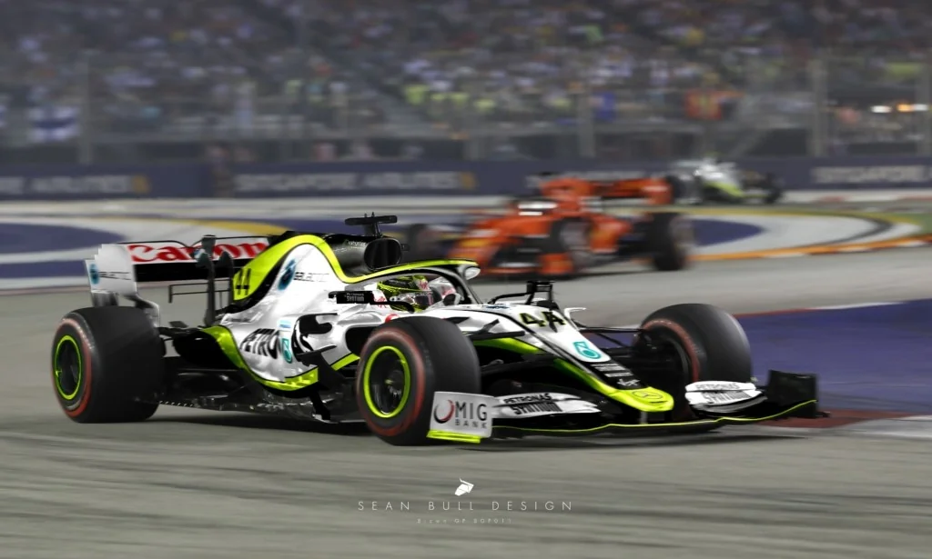Brawn at Singapore