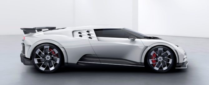 Bugatti Centodieci profile