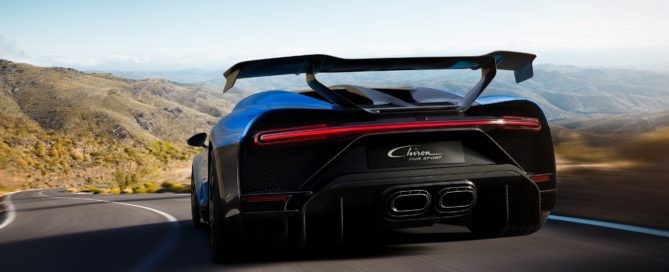 Bugatti Chiron Pur Sport rear