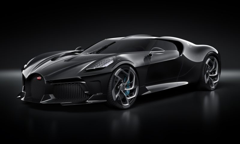 Bugatti Chiron Noire is a new limited-edition version of the Chiron