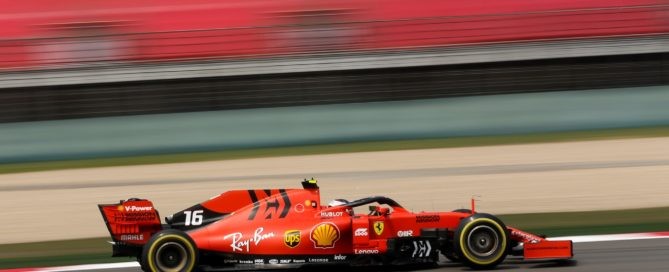 Charles Leclerc lost out in Shanghai