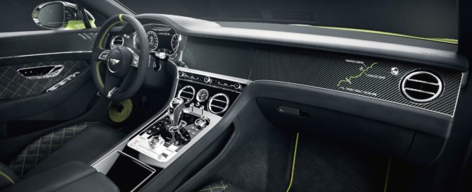 Continental GT Limited Edition interior